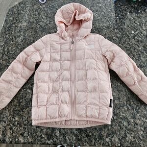 The North Face Kids Pink Puffer Jacket